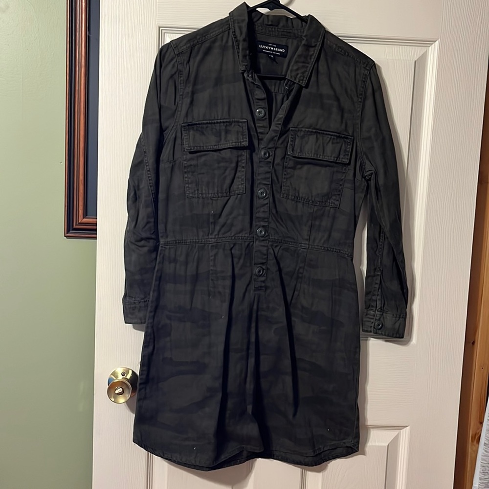 Lucky Brand Camo Print Dress